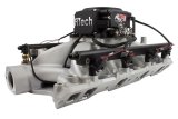 FiTech Go Port EFI Complete Fuel Injection Systems 37858 System, EFI, Intake Manifold, Satin Black Throttle Body, Injectors, ECM, Chevrolet, Small Block, Kit thumbnail 1