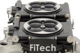 FiTech Go EFI 2x4 625 HP Fuel Injection Systems 30062 System, Dual-Quad Self-Tuning, Throttle Body, Satin Black, Injectors, ECM, Kit thumbnail 3