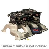 FiTech Go EFI 2x4 625 HP Fuel Injection Systems 30062 System, Dual-Quad Self-Tuning, Throttle Body, Satin Black, Injectors, ECM, Kit thumbnail 4