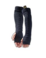 Mechanix Wear Heat Sleeves MHS-05-500 Sleeves, Fingerless, Kevlar®, Fabric, Black, One Size Fits All, Pair thumbnail 1