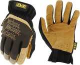 Mechanix Wear FastFit Durahide Work Gloves LFF-75-010 Gloves, Wear, FastFit, Durahide, Leather Gloves, Large, Tan/Brown, Black, Pair thumbnail 3