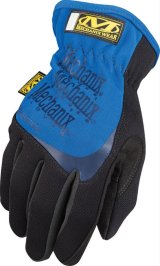 Mechanix Wear FastFit Gloves MFF-03-010 Gloves, Fast Fit, Large, Single Layer, Blue, Synthetic Leather, Pair thumbnail 1