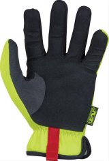 Mechanix Wear FastFit Gloves SFF-91-011 Shop Gloves, FastFit, One Layer, Synthetic Leather/TrekDry®, Black/Yellow Fluorescent, X-Large, Pair thumbnail 2