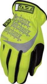 Mechanix Wear FastFit Gloves SFF-91-011 Shop Gloves, FastFit, One Layer, Synthetic Leather/TrekDry®, Black/Yellow Fluorescent, X-Large, Pair thumbnail 3