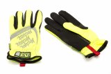 Mechanix Wear FastFit Gloves SFF-91-011 Shop Gloves, FastFit, One Layer, Synthetic Leather/TrekDry®, Black/Yellow Fluorescent, X-Large, Pair thumbnail 4