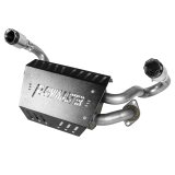 XDR Performance Slip-On Muffler Systems 7510 Muffler, XDR, Can-Am, Stainless, Natural, Oval, Slip-On, Polaris, Each thumbnail 2