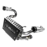 XDR Performance Slip-On Muffler Systems 7512 Muffler, XDR, Can-Am, Stainless, Natural, Oval, Slip-On, Polaris, Each thumbnail 1