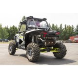 XDR Performance Slip-On Muffler Systems 7523 Muffler, XDR, Polaris RZR, Stainless, Natural, Oval, Slip-On, Each thumbnail 1
