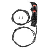 XDR Magnum Grip Plates with Electrical Buttons 81155 Shift Knob Components, Plate, 2 Buttons, Polycarbonate, Black, Each thumbnail 4