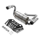 XDR Performance Slip-On Muffler Systems 7704 Muffler, XDR, Can-Am, Stainless, Natural, Oval, Slip-On, Yamaha, Each thumbnail 1