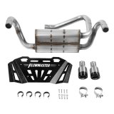 XDR Performance Slip-On Muffler Systems 7704 Muffler, XDR, Can-Am, Stainless, Natural, Oval, Slip-On, Yamaha, Each thumbnail 2