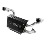 XDR Performance Slip-On Muffler Systems 7514 Muffler, XDR, Can-Am, Stainless, Natural, Oval, Slip-On, Polaris, Each thumbnail 1