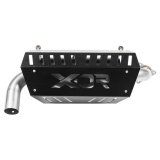 XDR Performance Slip-On Muffler Systems 7522 Muffler, Off-Road Competition, Round, 304 Stainless Steel, Natural, Polaris, Turbo, Each thumbnail 3