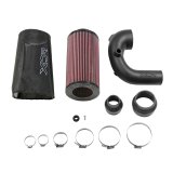 XDR Performance Air Intakes 615902 Intake, Black Polyethylene Tube, Red Filter, Polaris, Kit thumbnail 1