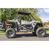 XDR Performance Slip-On Muffler Systems 7509 Muffler, XDR, Stainless, Natural, Oval, Slip-On, Polaris, Each thumbnail 2