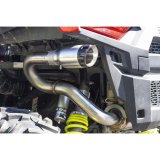 XDR Performance Slip-On Muffler Systems 7509 Muffler, XDR, Stainless, Natural, Oval, Slip-On, Polaris, Each thumbnail 5