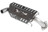XDR Performance Slip-On Muffler Systems 7528 Muffler, Off-Road Competition, Round, 304 Stainless Steel, Natural, Polaris, Each thumbnail 4