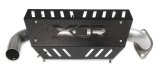 XDR Performance Slip-On Muffler Systems 7528 Muffler, Off-Road Competition, Round, 304 Stainless Steel, Natural, Polaris, Each thumbnail 6