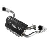 XDR Performance Slip-On Muffler Systems 7520 Muffler, Off-Road Competition, Oval, 409 Stainless Steel, Natural, Polaris, Each thumbnail 2