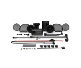 Rockford Fosgate Harley-Davidson® M5 Stage 2 Speaker and Amplifier Kits HD14-STG2 Speakers, Kit, Fairing Mounting, Two Speakers, Black Plastic Mesh, Kit thumbnail 3