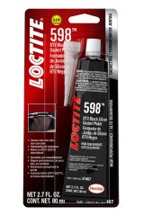 Loctite RTV 598 Black Silicone Gasket Maker 491985 Sealant, RTV, High Performance, Silicone, 598, Black, Squeeze Tube, 80 ml, Each thumbnail 2