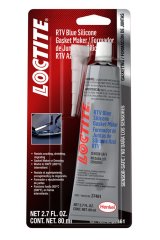 Loctite RTV Blue Silicone Gasket Maker 491980 Sealant, RTV, Silicone, Blue, Squeeze Tube, 80 ml, Each thumbnail 2