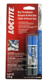 Loctite Blue Threadlocker Sticks 504466 Threadlocker, Stick, Medium-Strength, Blue, 19 g, Each thumbnail 1