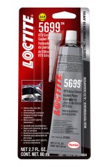 Loctite RTV Gray Silicone Gasket Maker 491982 Sealant, RTV, Silicone, 5699, Grey, Squeeze Tube, 80 ml, Each thumbnail 2