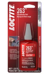 Loctite Threadlocker 263 High-Strength 2205310 Threadlocker, 263, Red, High-Strength, 36 ml, Each thumbnail 2