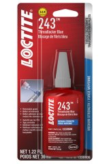 Loctite Threadlocker 243 Medium Strength 1330906 Threadlocker, 243, Strength, Blue, 36 ml, Each thumbnail 2