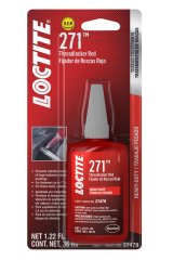 Loctite Threadlocker 271 Heavy-Duty 492142 Threadlocker, 271, Red, Heavy-Duty, 36 ml, Each thumbnail 2