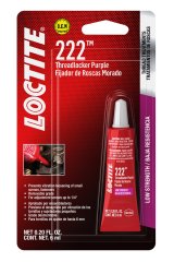 Loctite Threadlocker 222 Low Strength 555339 Threadlocker, 222, Strength, Purple, 6 ml, Each thumbnail 2