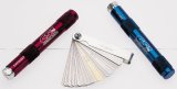 CSR Valve Adjustment Tool Sets 310 Tool, Feeler Gauges, 32-Blade Set, 2-Billet Aluminum Handles, Blue/Red, Intake/Exhaust, Kit thumbnail 1