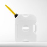 2 Gallons RotopaX Utility Jug RX-2W Jug,Water, White, Plastic, Gallon, Each thumbnail 1