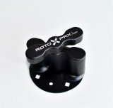 RotopaX Standard Pack Mounts RX-PM Utility Jug Component, Mount Standard, Bolt-On, Flat Mount, Steel, Black Each thumbnail 1