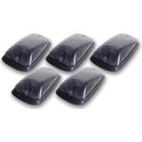 Pacer Performance Hi-Five Cab Lights 20-220S Roof Lights, Chevy, GMC, Pickup, Smoke Lens, Set of 5 thumbnail 1