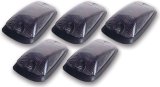 Pacer Performance Hi-Five Cab Lights 20-220S Roof Lights, Chevy, GMC, Pickup, Smoke Lens, Set of 5 thumbnail 2