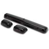 Pacer Performance Hi-Five Cab Lights 20-265S Roof Lights, Chevy/GMC, Smoke Lens, Amber LED Bulbs, Set of 3 thumbnail 1