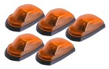 Pacer Performance Hi-Five Cab Lights 20-237 Lights, Hi-Five, Amber, LED, Hardware Included, Wiring Harness Included, Ford, Kit thumbnail 2