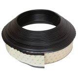 Pacer Performance Railguards 21-108 Bed Rail Cap, Vinyl, Black, Ribbed, 3.75 in. Width, 144 in. Roll Length, Each thumbnail 1