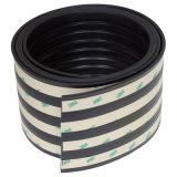 Pacer Performance Step Pads 22-290 Pad, Vinyl, Black, 4.00 in. Width, 72 in. Roll Length, Each thumbnail 2