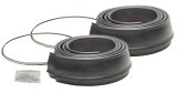 Pacer Performance Flexy Flares Fender 52-136 Flares, Front, Rear, Black Synthetic Rubber, Universal, Set of 4 thumbnail 1