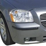 Pacer Performance Bumper Guard Trim Protectors 25-502 Guard, 3M Tape, Black Plastic, Set of 4 thumbnail 1