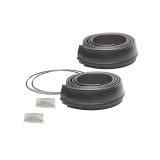 Pacer Performance Flexy Flares Fender 52-189 Flares, Front, Rear, Black Synthetic Rubber, Universal, Set of 4 thumbnail 6