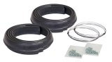 Pacer Performance Flexy Flares Fender 52-192 Flares, Front, Rear, Black Synthetic Rubber, Universal, Set of 4 thumbnail 6