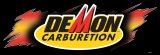 Demon Carburetion Banners 180001 Banner, Vinyl, Black, Logo, Grommets, 24 in. x 72 in., Each thumbnail 1