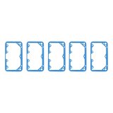 Demon Carburetion Fuel Bowl Gaskets 190030 Gasket, Bowl, Holley 4150, 4160, 2300, Claw, Carburetor, Set of 5 thumbnail 2
