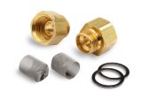 Demon Carburetion Carburetor Inlet Fittings 142117 Fitting, Inlet, 9/16-24 in. to 5/8-18 in., Holley, Pair thumbnail 2