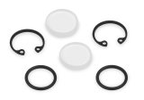 Demon Carburetion Carburetor Fuel Bowl Sight Plug Kits 421375 Plugs, Glass, Clear, Gasket, Demon, Kit thumbnail 1