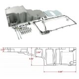 BluePrint Engines Oil Pans BPP81073 Pan LS Pan Swap Kit, Low Profile Pan Kit for HotRod / Muscle Car Engine Swap thumbnail 1